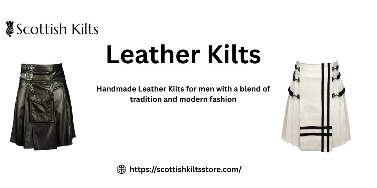 Leather Utility Kilts & Custom Leather Kilts for Modern Men