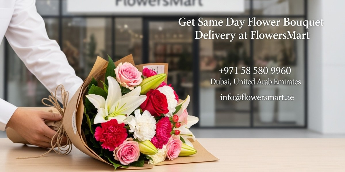 Get Same Day Flower Bouquet Delivery by experts at FlowersMart