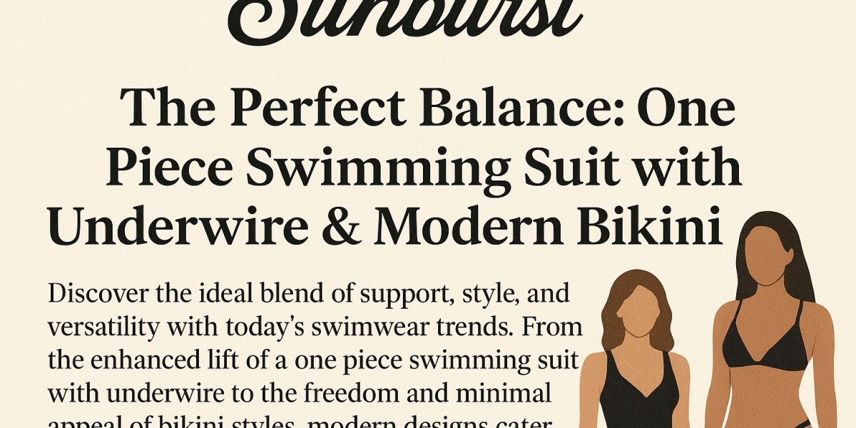 The Perfect Balance: One Piece Swimming Suit with Underwire & Modern Bikini Styles