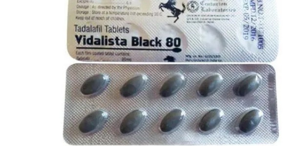 Vidalista Black 80 Mg: The Natural Way to Revive Energy, Stamina, and Focus