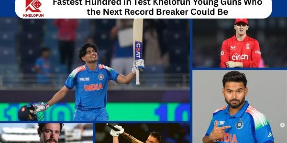 Fastest Hundred in Test Khelofun Young Guns Who the Next Record Breaker Could Be