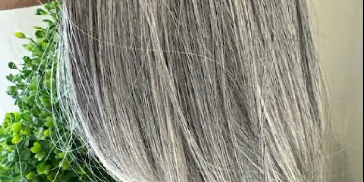 Transform Your Look with E-LITCHI’s Gray Hair Toppers for Thinning Hair