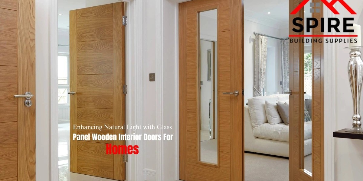 Enhancing Natural Light with Glass-Panel Wooden Interior Doors For Homes