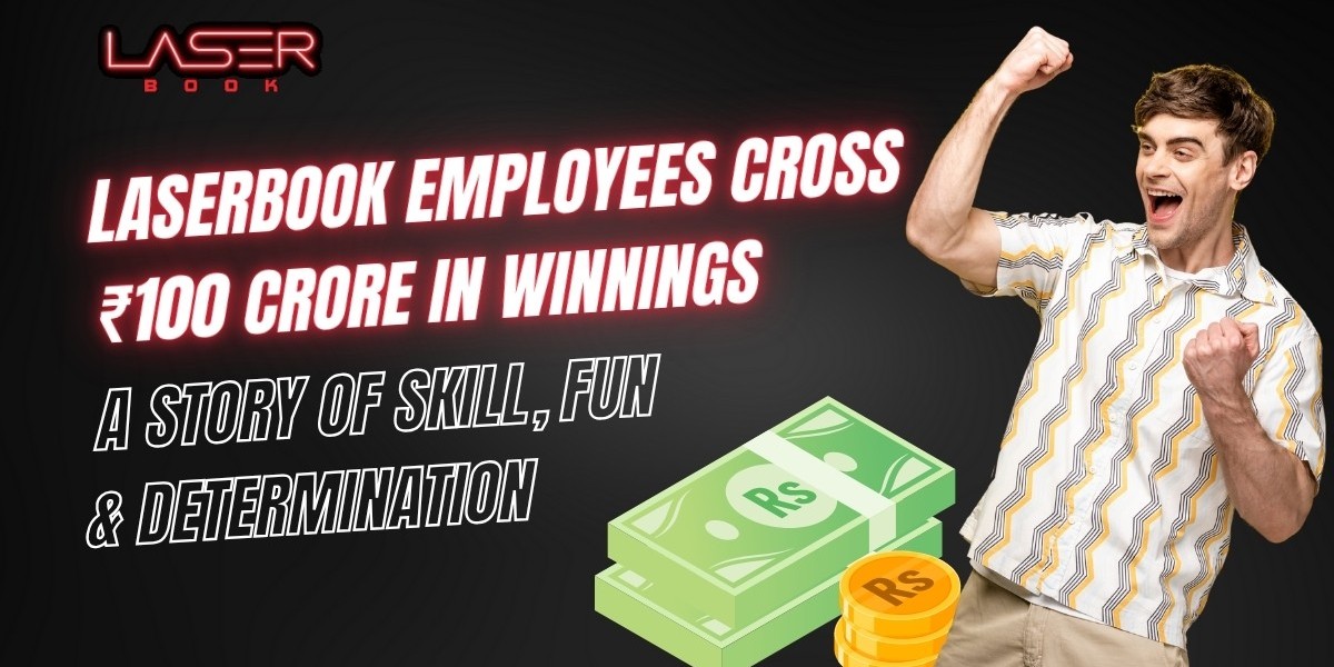 LaserBook Employees Cross ₹100 Crore in Winnings — A Story of Skill, Fun & Determination