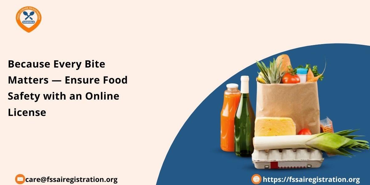 Because Every Bite Matters — Ensure Food Safety with an Online License