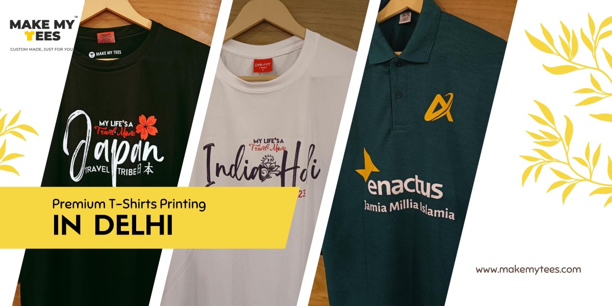 Premium T-Shirts Printing in Delhi – Fast Delivery & Custom Designs