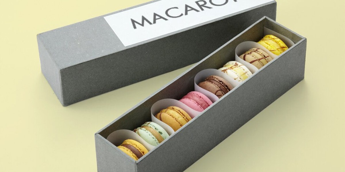 Premium Custom Macaron Boxes for Stylish Product Presentation