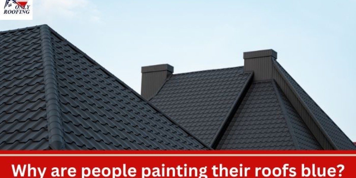 Why Do People Paint Their Roofs Blue