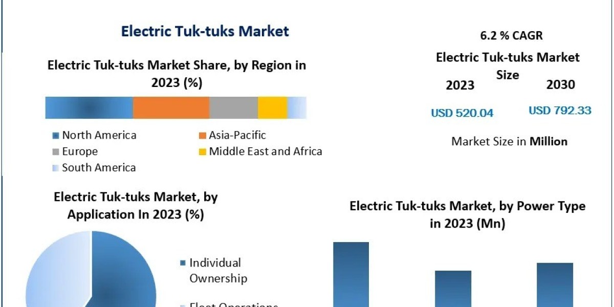 Electric Tuk-tuks Market, Industry Growth and Competitive Analysis 2024-2030