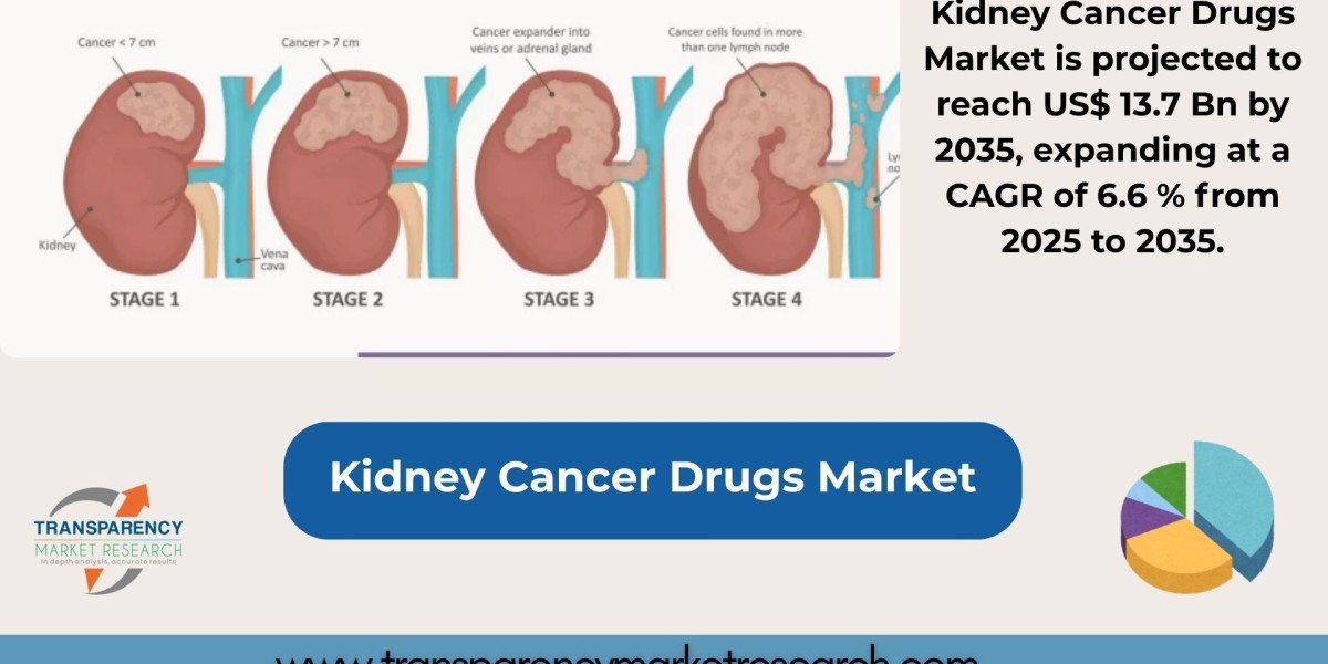 Kidney Cancer Drugs Market to Reach USD 13.7 Billion by 2035, Growing at a CAGR of 6.6%