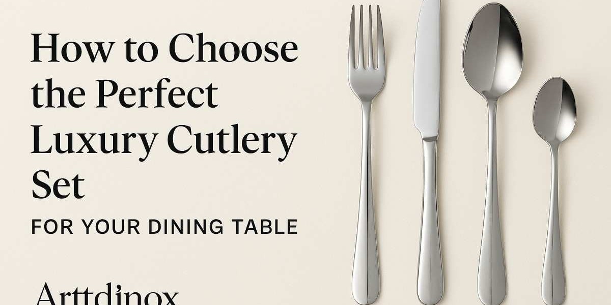 How to Choose the Perfect Luxury Cutlery Set for Your Dining Table