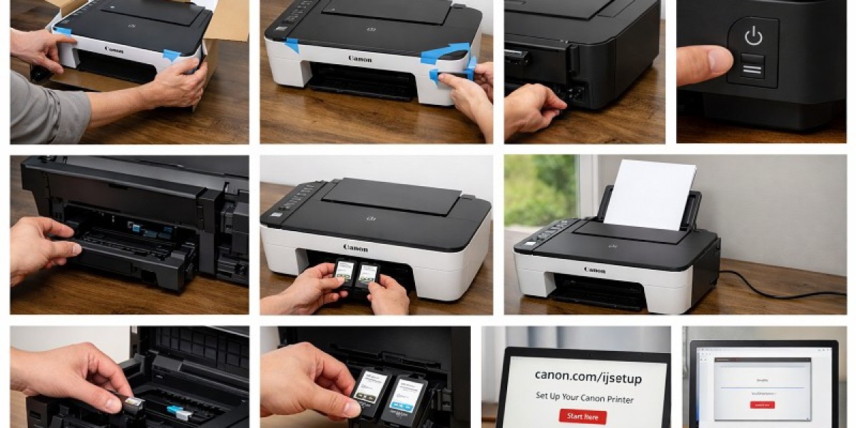 How to Set Up Canon TS3122 Printer Step by Step?