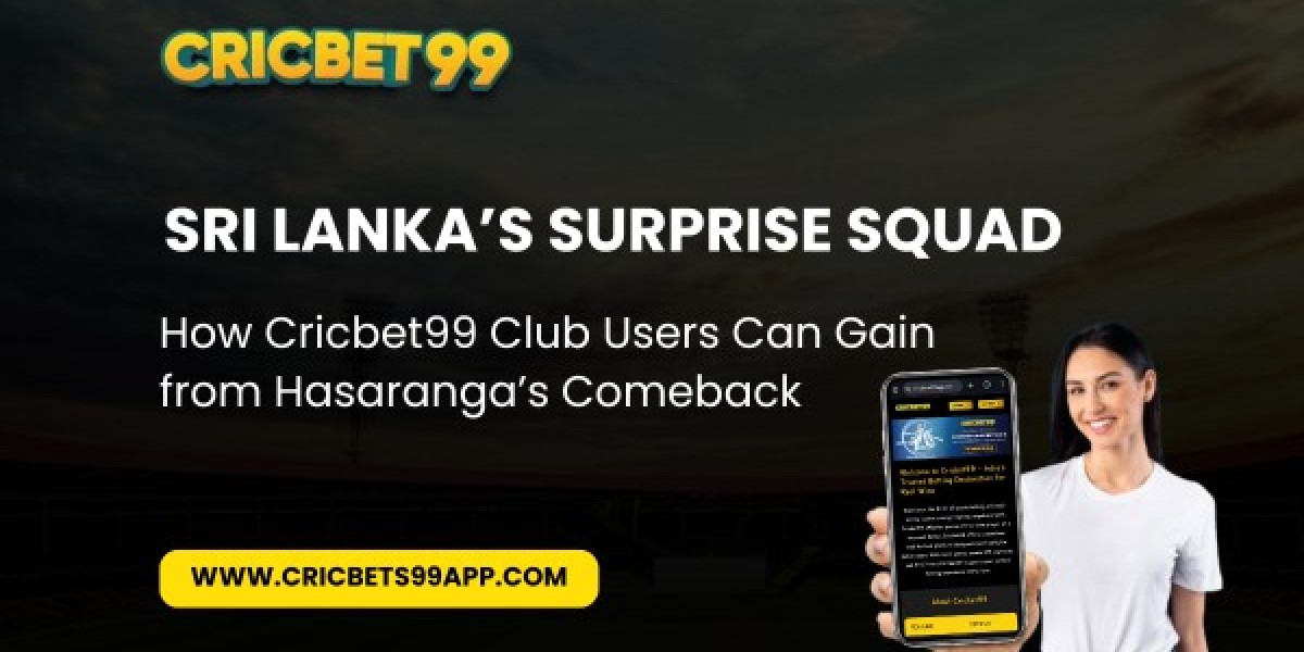 Sri Lanka’s Surprise Squad: How Cricbet99 Club Users Can Gain from Hasaranga’s Comeback