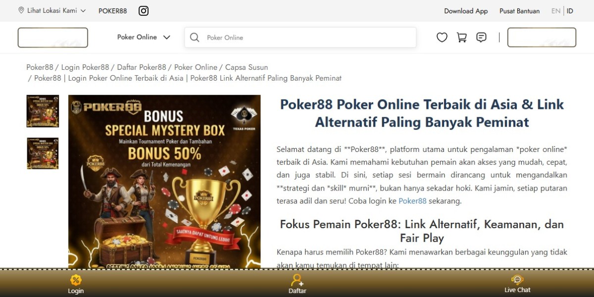 Poker88: The Ultimate Platform for Modern Online Poker Enthusiasts