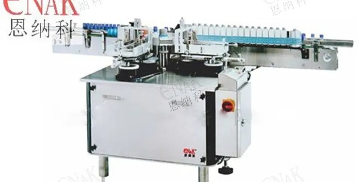 Transforming Industrial Labeling | ENKL-04 High Accuracy Double-Side Rapid Labeling Machine by Tianjin ENAK
