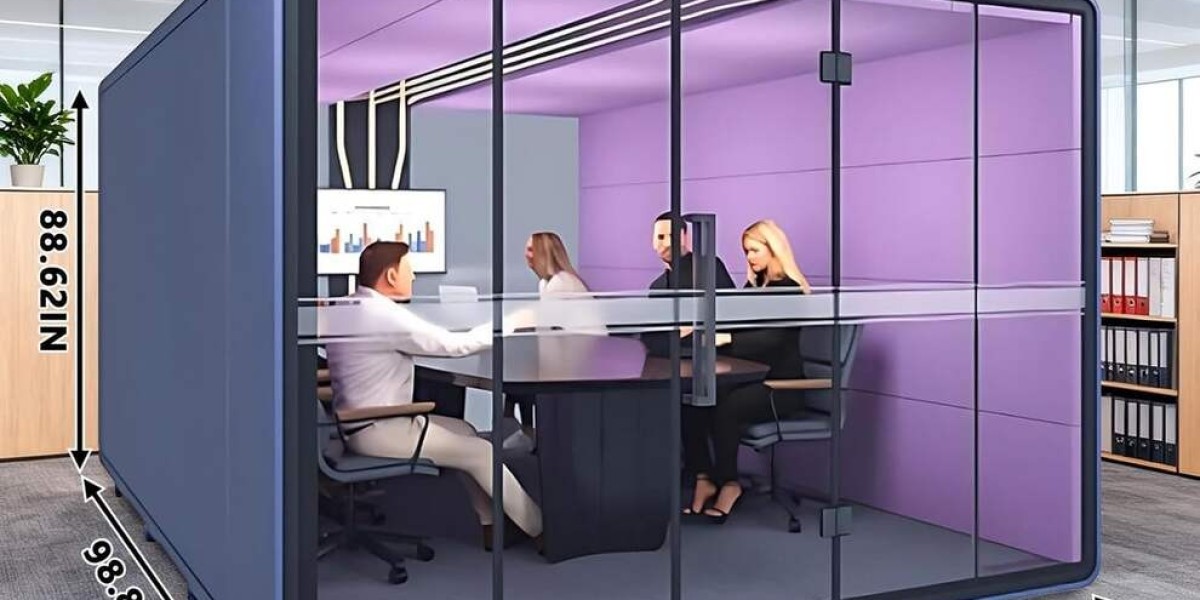How do outdoor soundproof pods work?