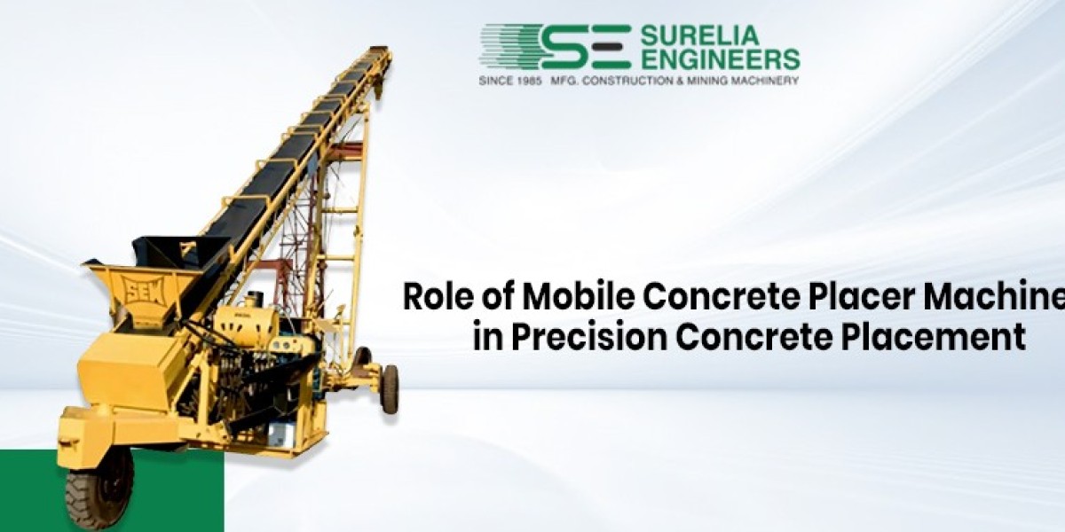 Role of Mobile Concrete Placer Machines in Precision Concrete Placement
