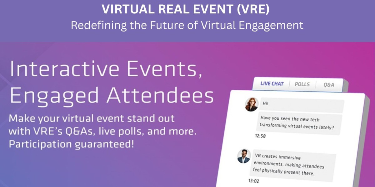 Virtual Real Event (VRE): Redefining the Future of Virtual Engagement