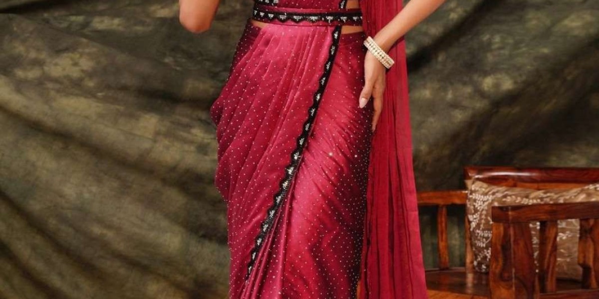 Gulbhahar Maroon Silk Saree: Elegance and Tradition in Every Drape