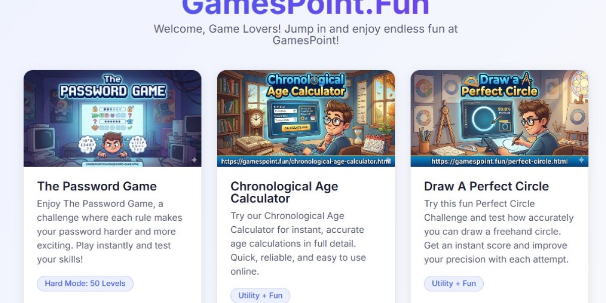 Unlock Endless Fun: Exploring the Best Games and Tools on Gamespoint.fun