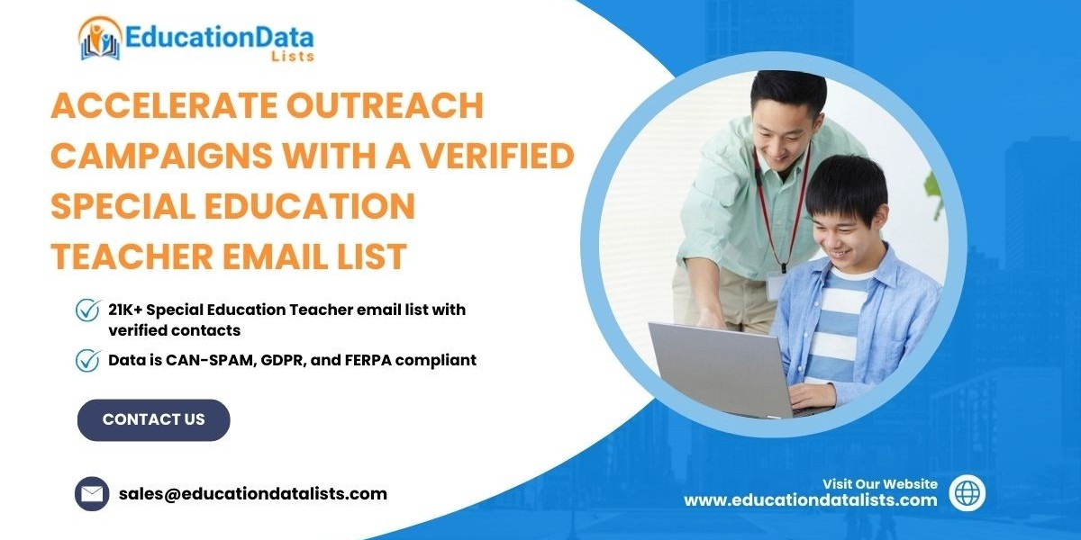 Accelerate Outreach Campaigns with a Verified Special Education Teacher Email List | EducationDataLists
