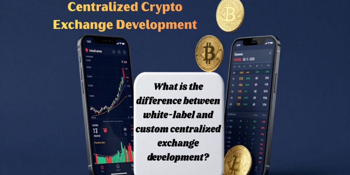What is the difference between white-label and custom centralized exchange development?