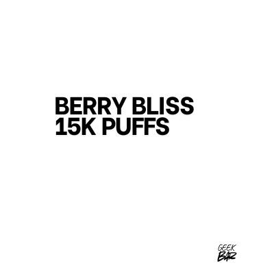 Berry bliss geek bar
