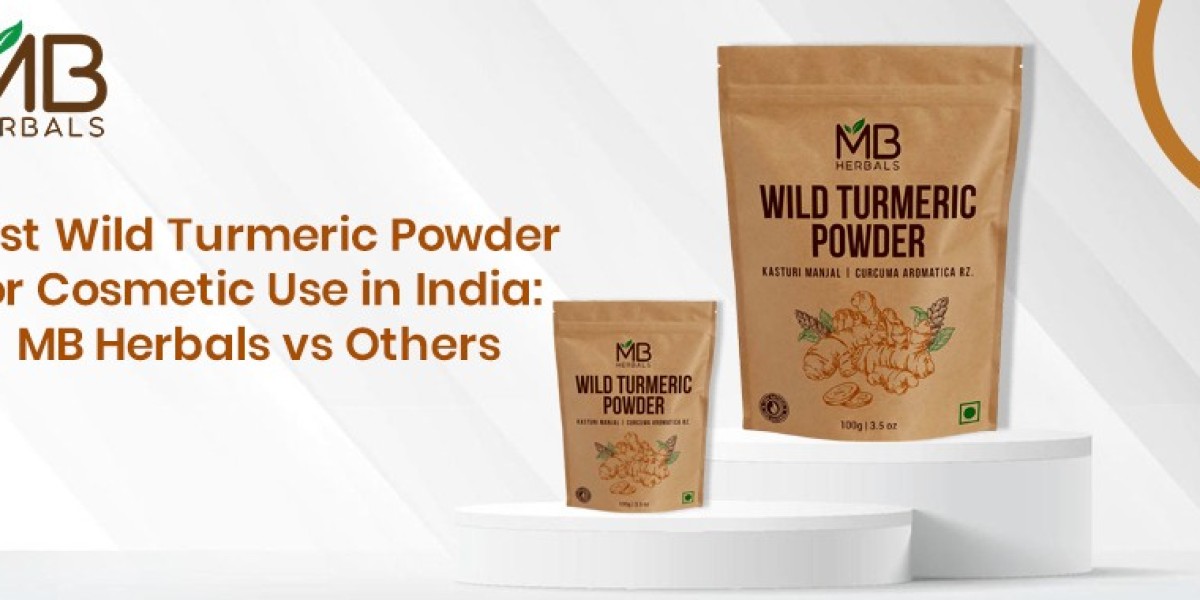 Best Wild Turmeric Powder for Cosmetic Use in India: MB Herbals vs Others