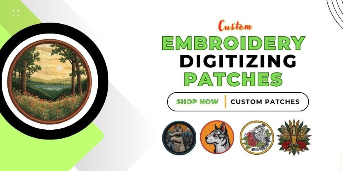 Transform Your Brand with 5 Custom Embroidery Digitizing Patches