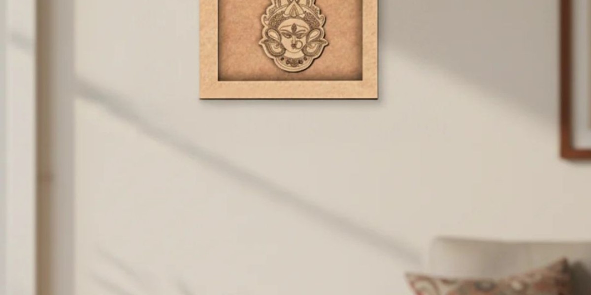 Durga Photo Frame: Spiritual Beauty and Divine Energy for Your Space