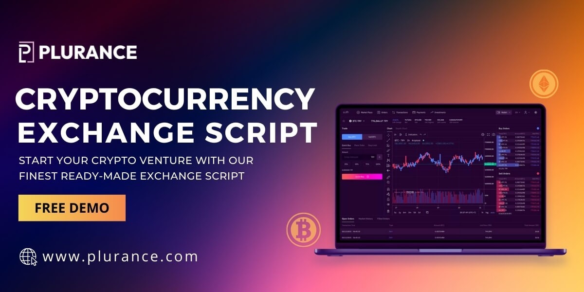 Take Your Crypto Business to New Heights with Plurance’s Cryptocurrency Exchange Script