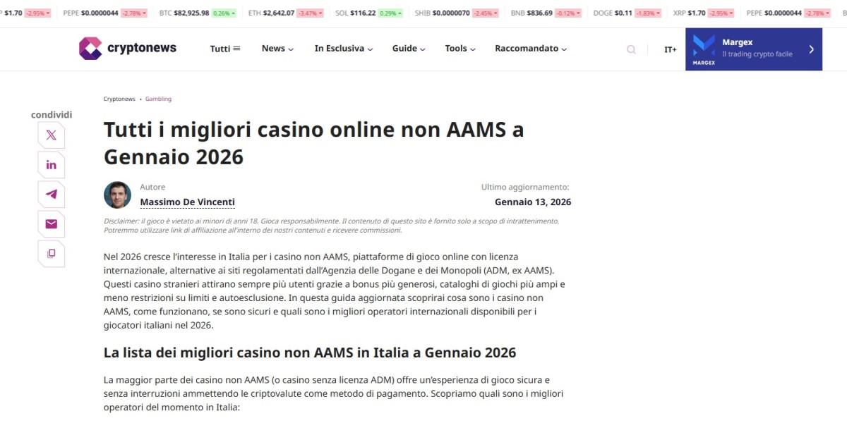 Migliori Casino Online: Una Guida Completa per Scegliere con Consapevolezza