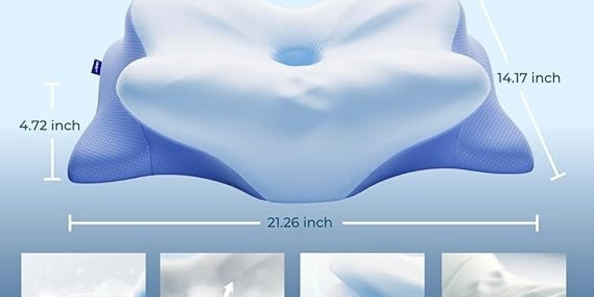 Derila Pillow Memory Foam – Sleep Better with Ergonomic Neck Support