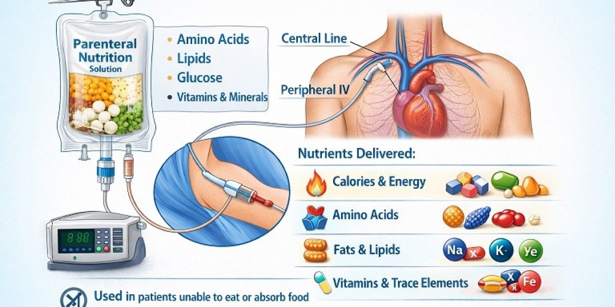 Parenteral Nutrition Market Evolves with Standardized Formulations and Home Care Adoption