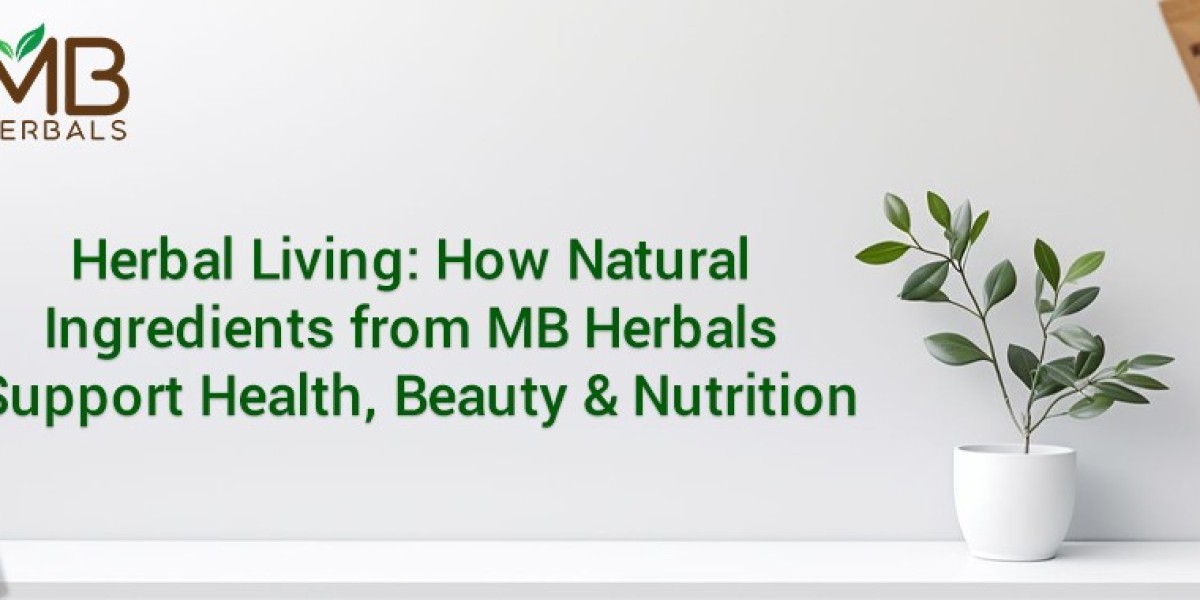 Herbal Living: How Natural Ingredients from MB Herbals Support Health, Beauty & Nutrition