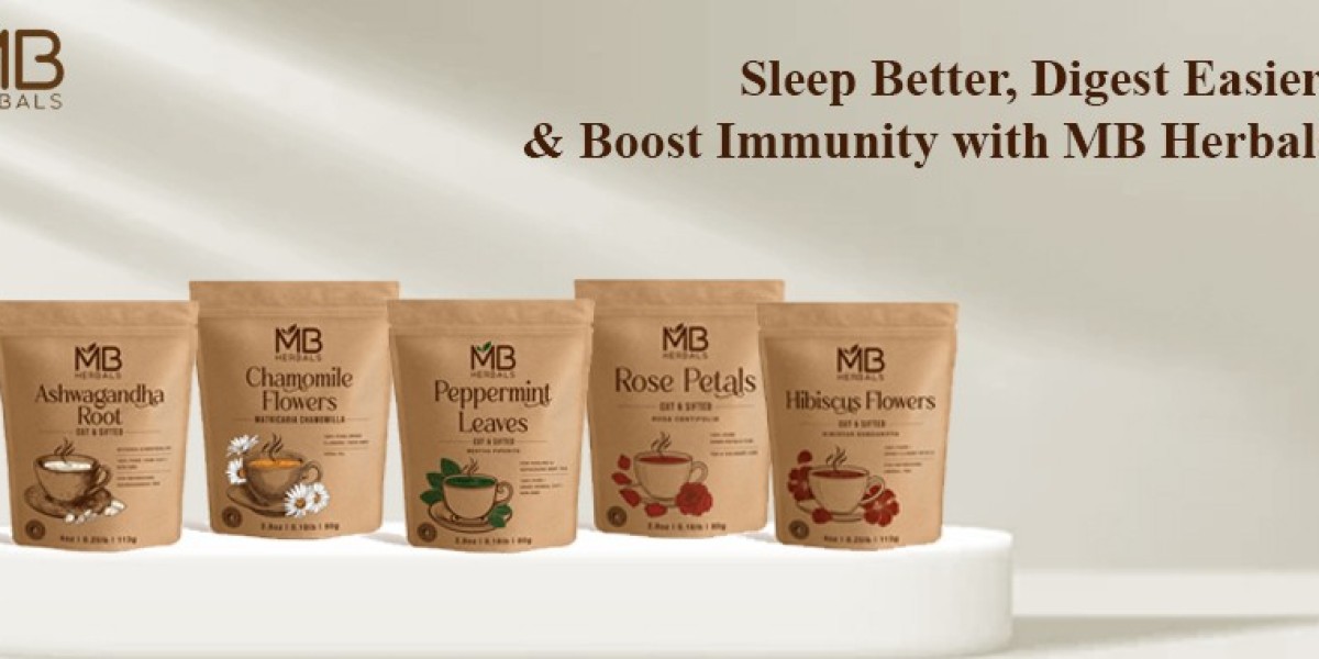 Herbal Teas for Daily Wellness: Sleep Better, Digest Easier & Boost Immunity with MB Herbals