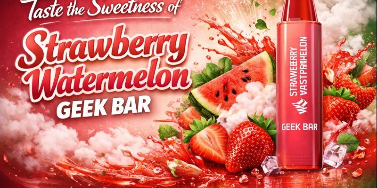 Taste the Sweetness of Strawberry Watermelon Geek Bar