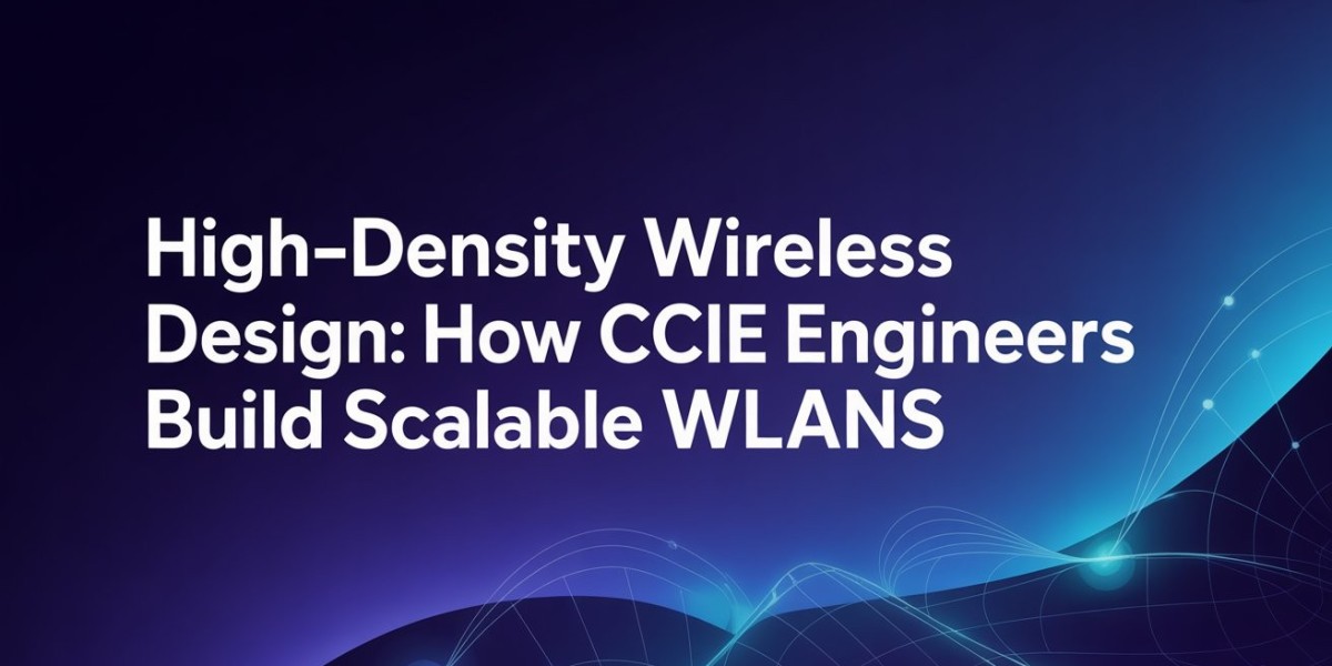 High-Density Wireless Design: How CCIE Engineers Build Scalable WLANs