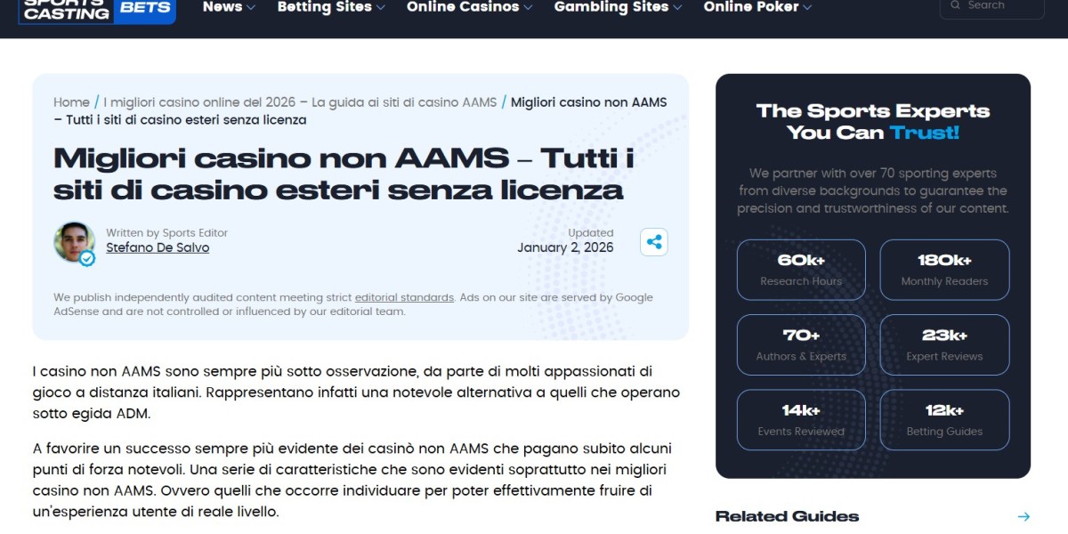 Siti Non AAMS: Una Guida Completa per i Giocatori Italiani