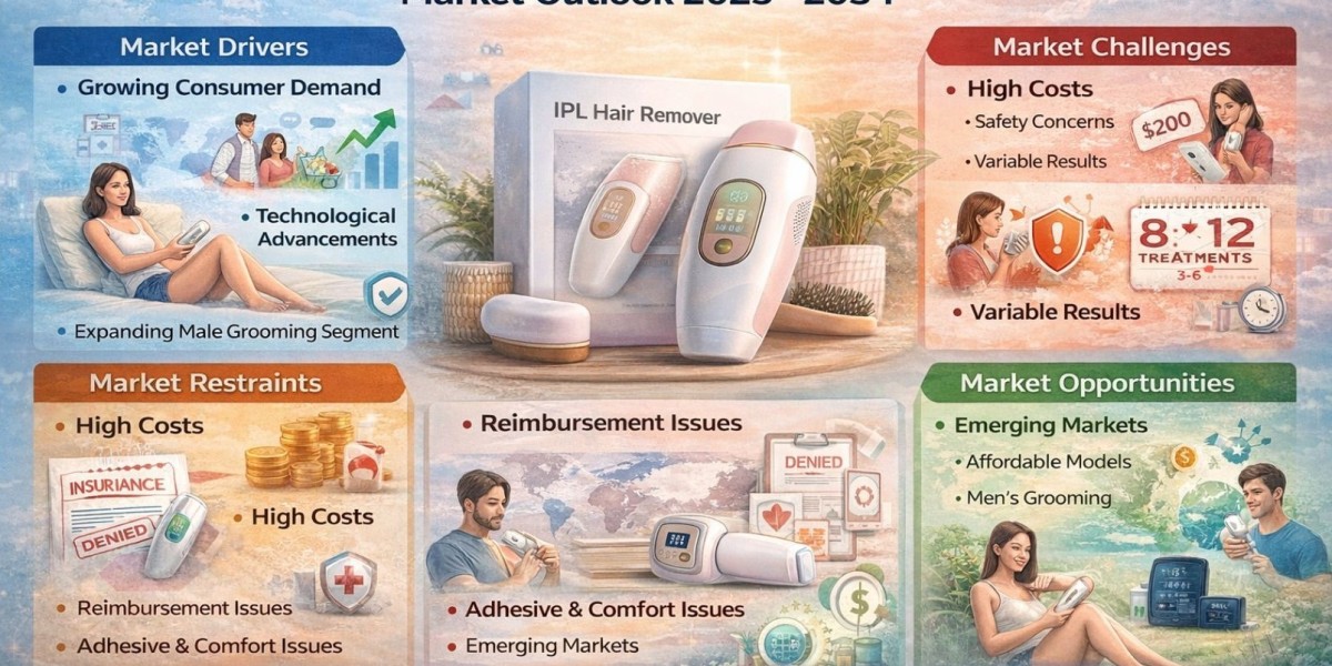 Global At-Home IPL Hair Removal System Market to Surpass USD 1.67 Billion by 2034, Expanding at 5.4% CAGR as Demand for 