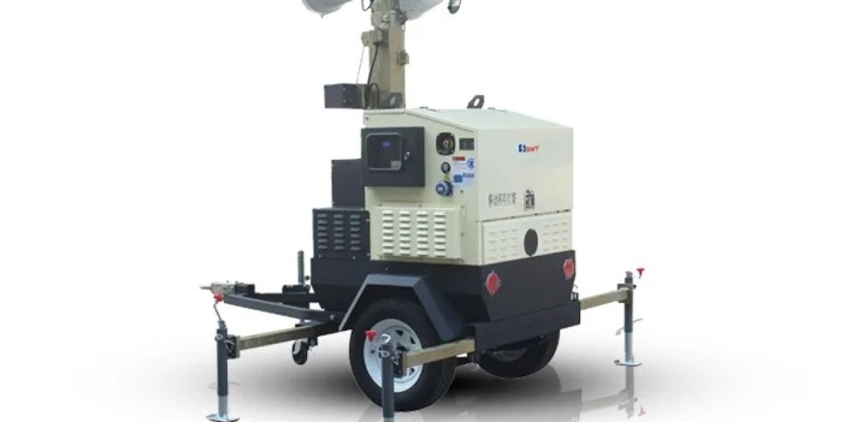 Metal Halide Mobile Light Tower: Providing Powerful Light Source for Night Work