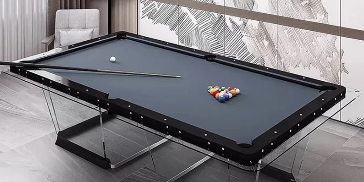 Modern Game Room Masterpieces: Choosing the Right Custom Glass Billiard Table Supplier