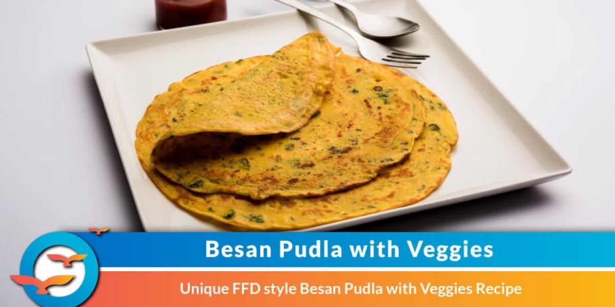 Besan Pudla Recipe – A Healthy Gujarati Snack for Diabetes