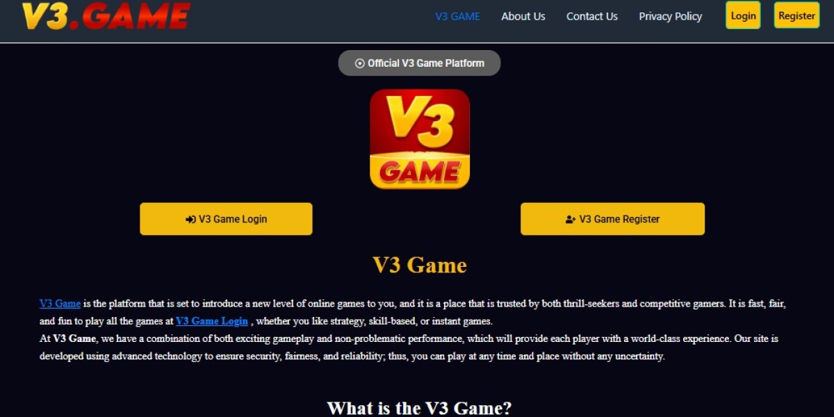 V3 Game Login and Registration Guide for Players