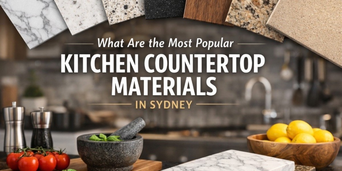 What are the most popular kitchen countertop materials in Sydney