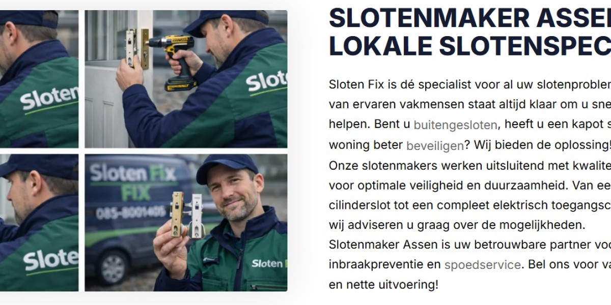 Sleutel Binnen Vergeten? Kies voor een Betrouwbare Slotenmaker Assen