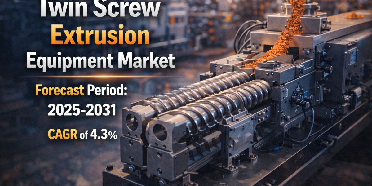 Twin Screw Extrusion Equipment Market Overview: Industry Analysis, Key Players, and Future Prospects (2025–2031)