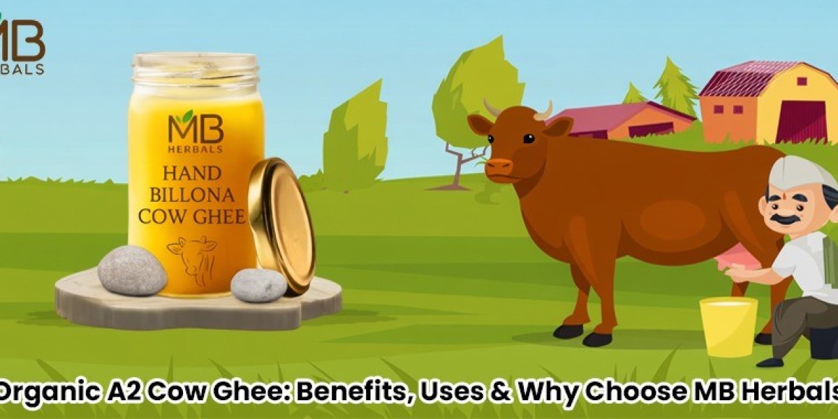 Organic A2 Cow Ghee: Benefits, Uses & Why Choose MB Herbals