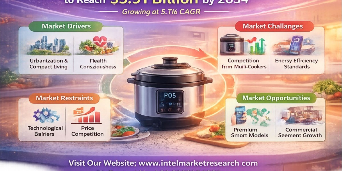 Global Electric Pot Market to Reach USD 5.91 Billion by 2034, Growing at 5.7% CAGR