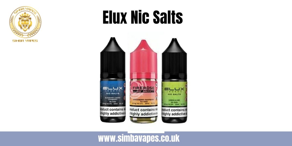 Discover the Smooth Experience of Elux Nic Salts